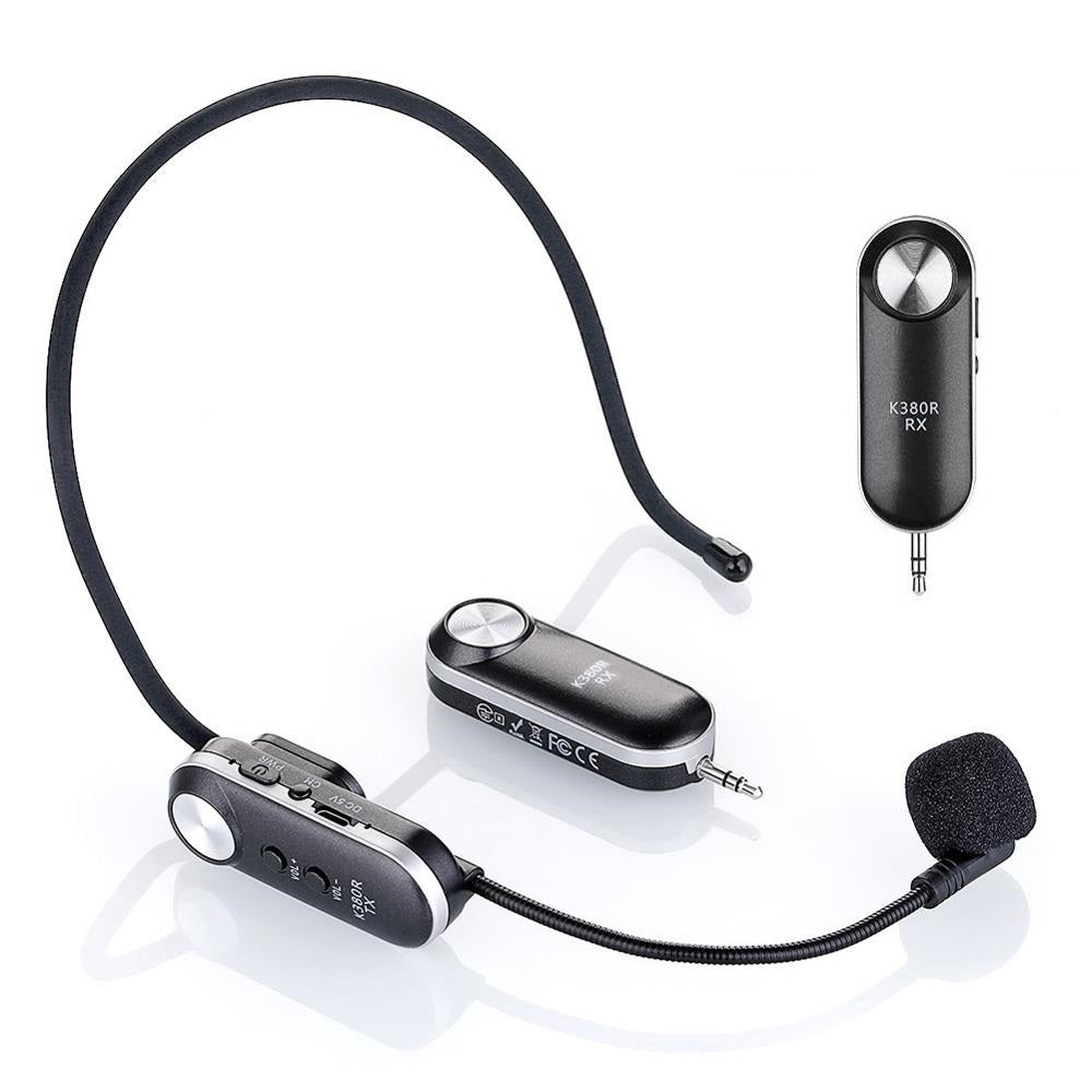 SoundSage Pro: The Ultimate UHF Wireless Headset with Integrated Microphone